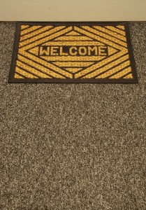 Welcome mat